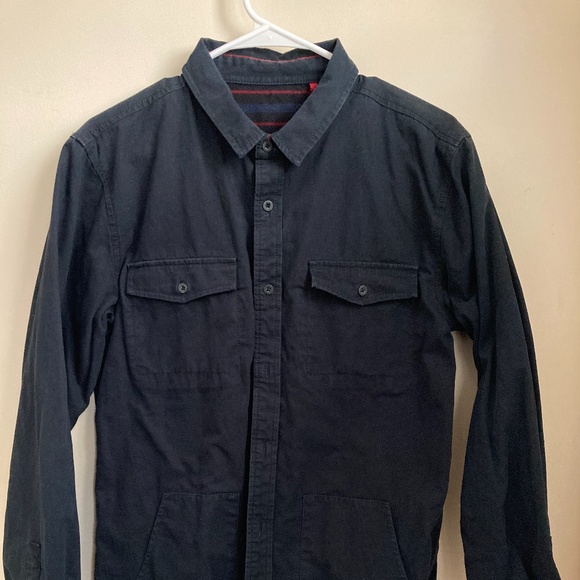 Navy Shirt/Jacket ‘Banks’ (No branding) - Picture 1 of 5